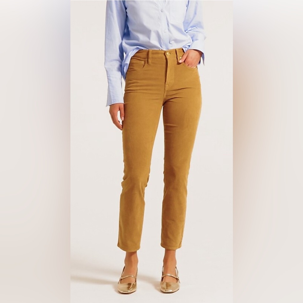 J. Crew Vintage slim-straight corduroy pant